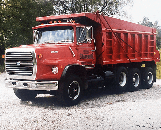 History of Statewide Asphalt Paving - Truck 02